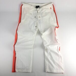 BrandBlack Light Weight Windbreaker Pants Sz Small White